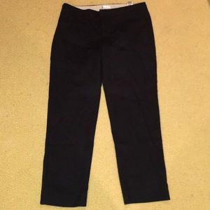 Black Vince capri pants